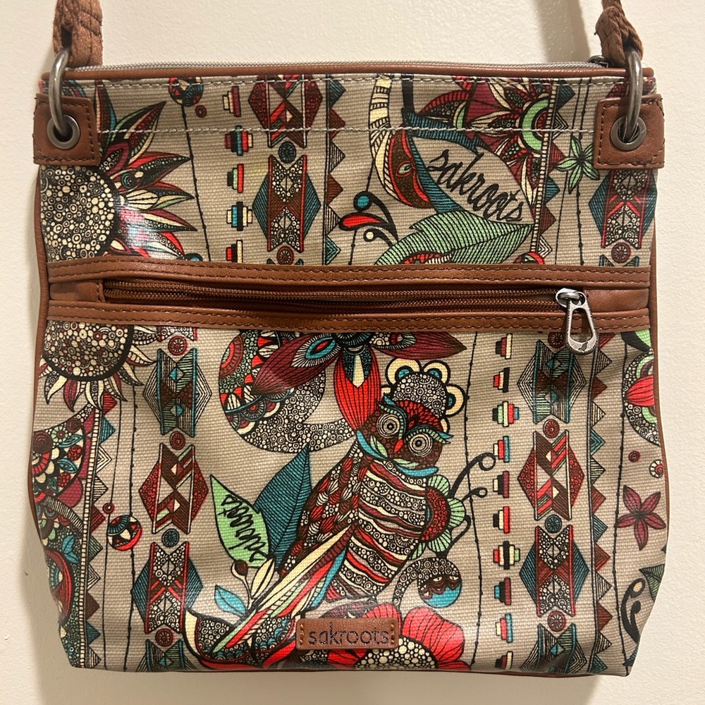 GUC Sakroots Owl Crossbody